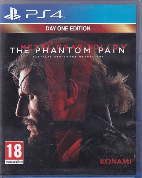 Metal Gear Solid V The Phantom Pain Day One Edition - PS4 (A-Grade) (Used) (eng)